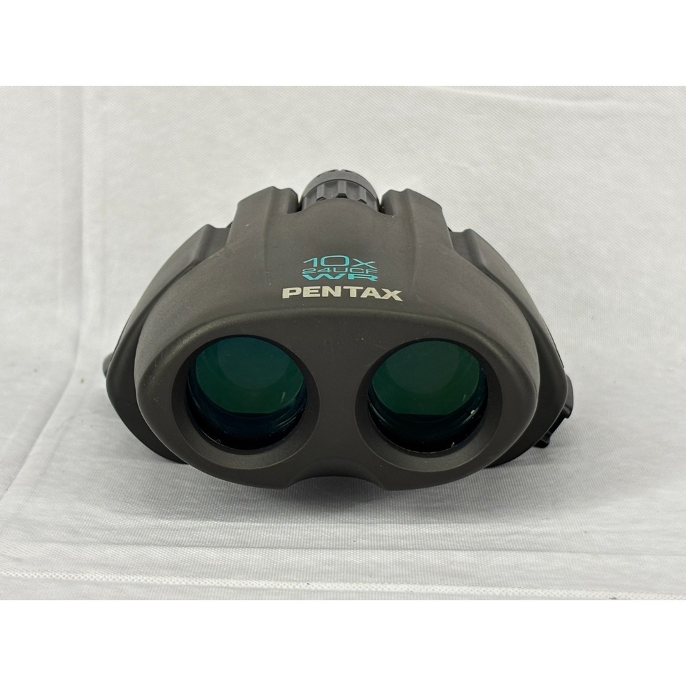 Pentax 10x24 UCF WR Compact Binoculars Weather Resistant Porro Prism Black